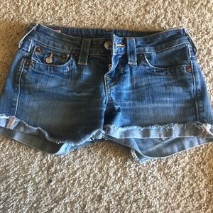 Authentic true religion shorts!